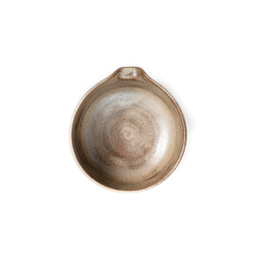 The medium bowl seen from above